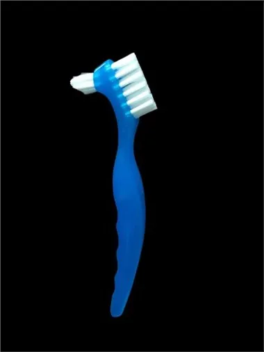 Hard Bristle Denture Toothbrush